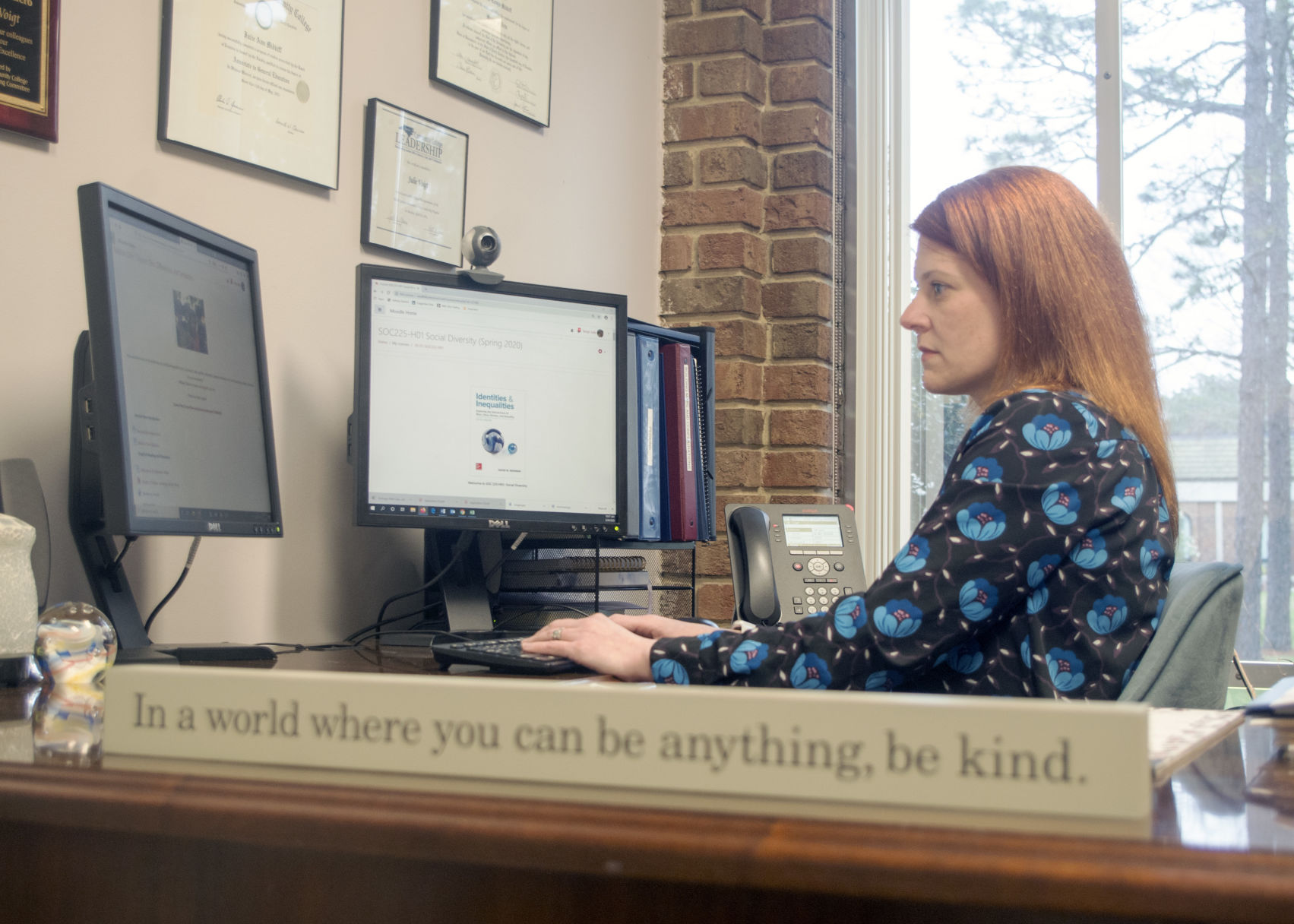 Julie Voigt, dean of instruction at Sandhills Community College